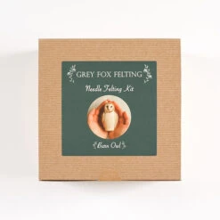Felted Barn Owl Kit -Sewing Textile Store gff 004b 29946.1673887942