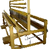 Leclerc Kebec II Counterbalance Loom -Sewing Textile Store kebec 3 16082.1557240960