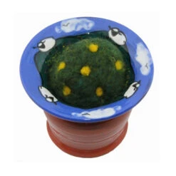 Hand Made Ceramic Felting Needle Holder